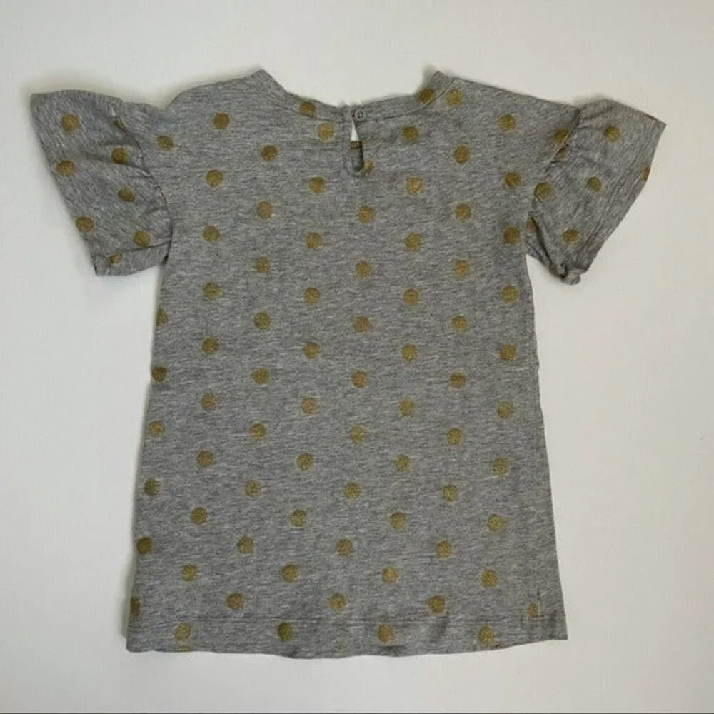 Baby Gap Toddler Girl Ruffle Sleeve T-Shirt Dress Size 2